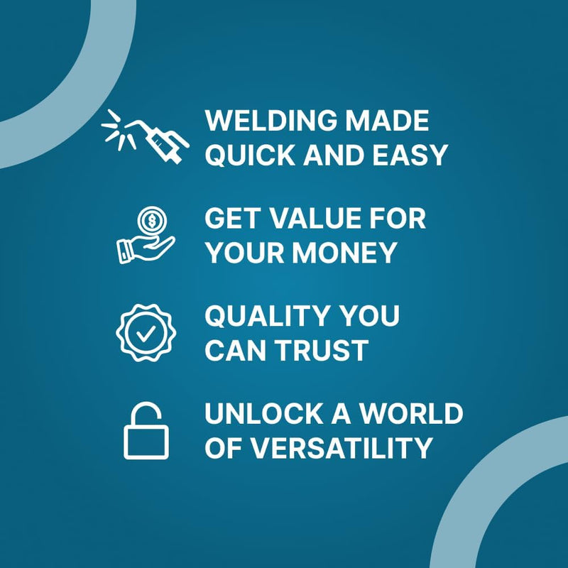 Findmall ER70S-6 .030" (0.8mm) Mild Steel MIG Welding Wire - 10 Lb Roll (4-Pack)