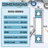 6000-2RS Ball Bearing - C3 Clearance - 10x26x8