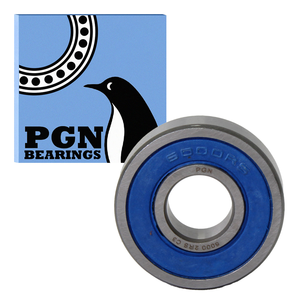 6000-2RS Ball Bearing - C3 Clearance - 10x26x8