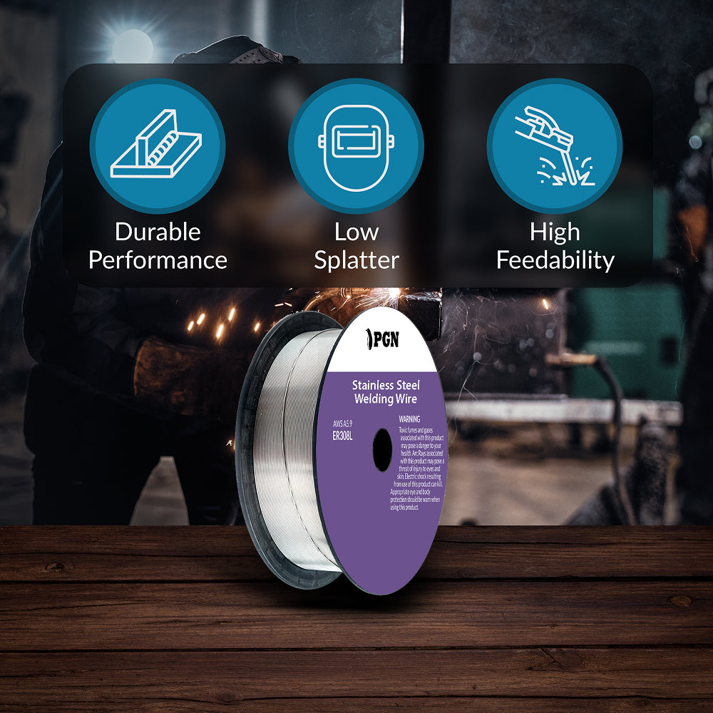 ER308L 0.035" 2lb - Stainless Steel MIG Welding Wire