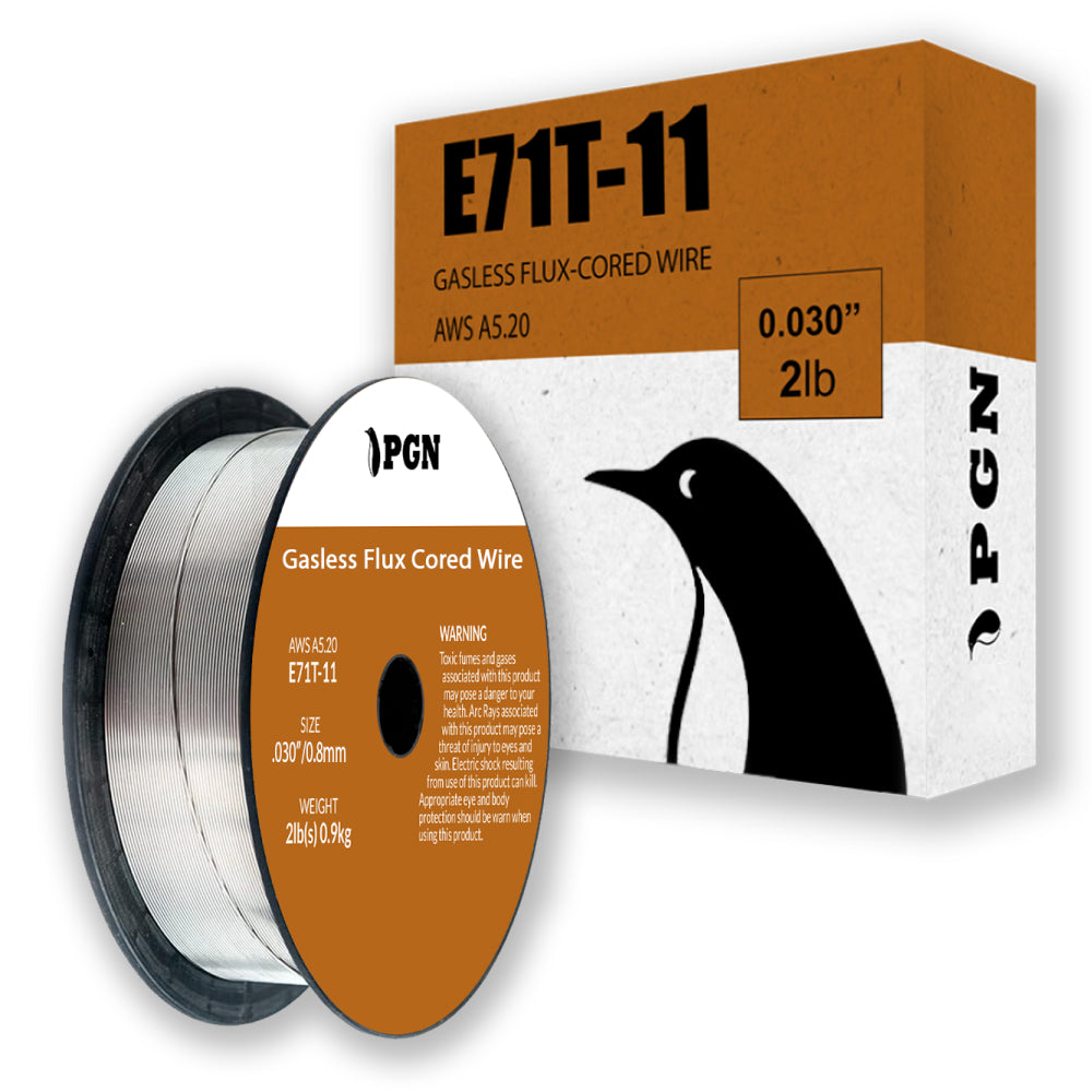 E71T-11 .030" Gasless Flux Core Welding Wire – 2LB