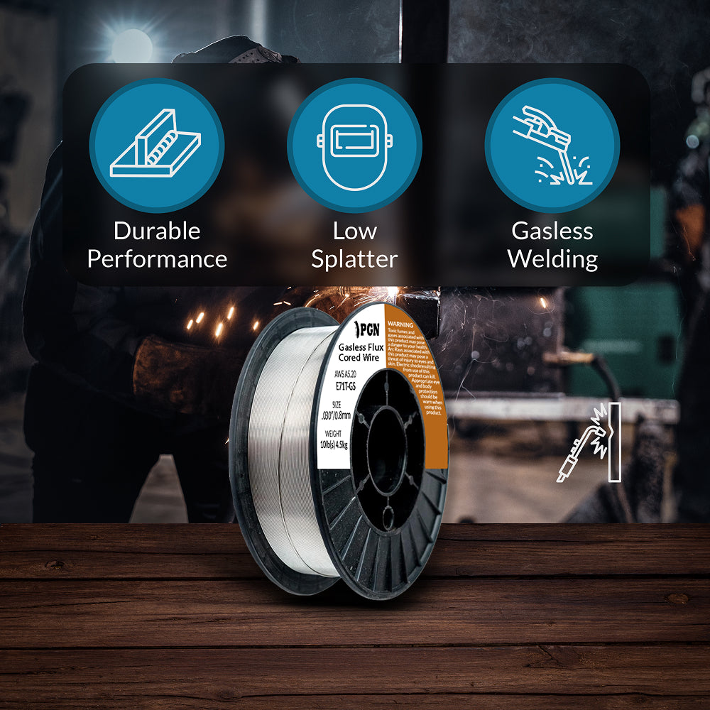 E71T-GS .030" Gasless Flux Core Welding Wire - 10lbs