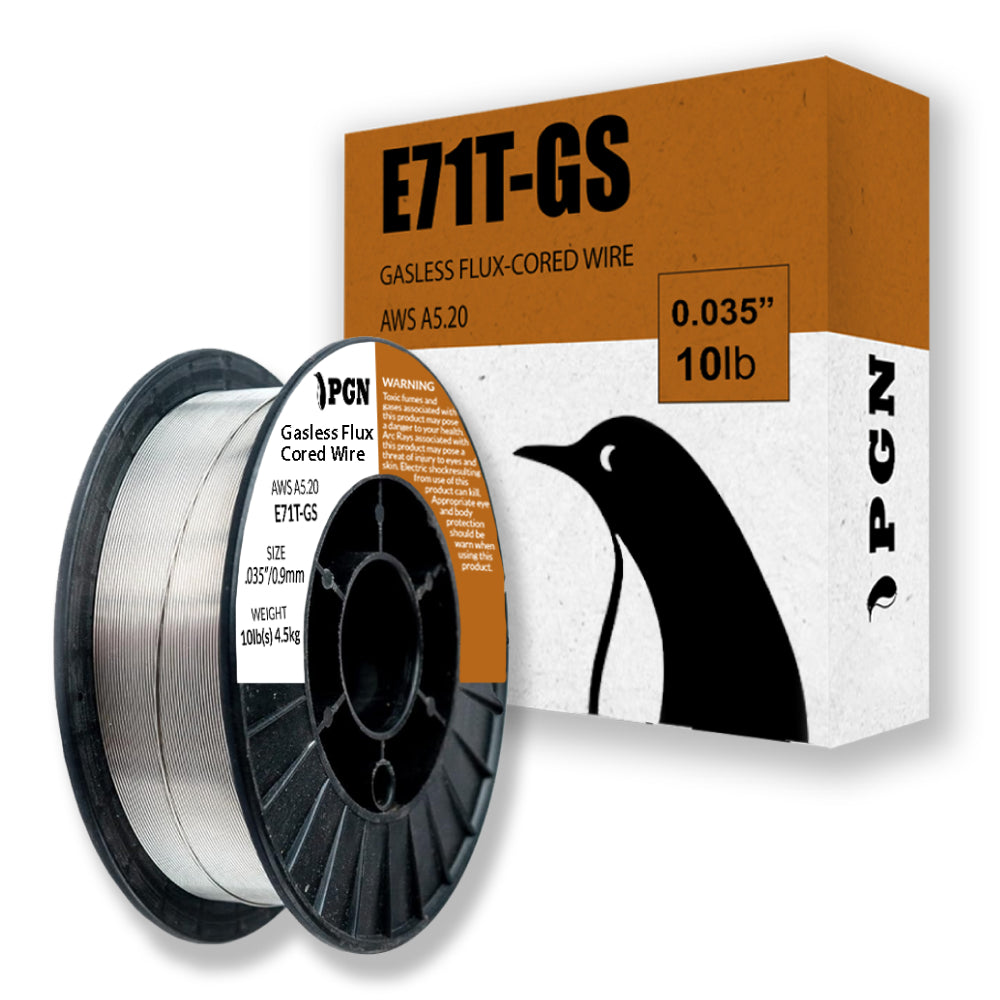 E71T-GS .035" Gasless Flux Core Welding Wire - 10lbs