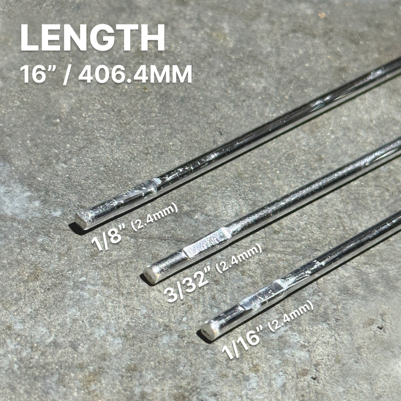 ER4043 5lbs 1/8" x 16" Aluminum Welding Rod TIG Filler Rod, TIG Rod