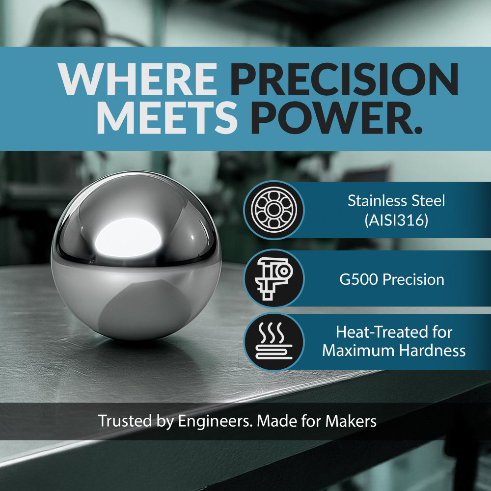 6mm AISI316 Stainless Steel G500 Precision Ball