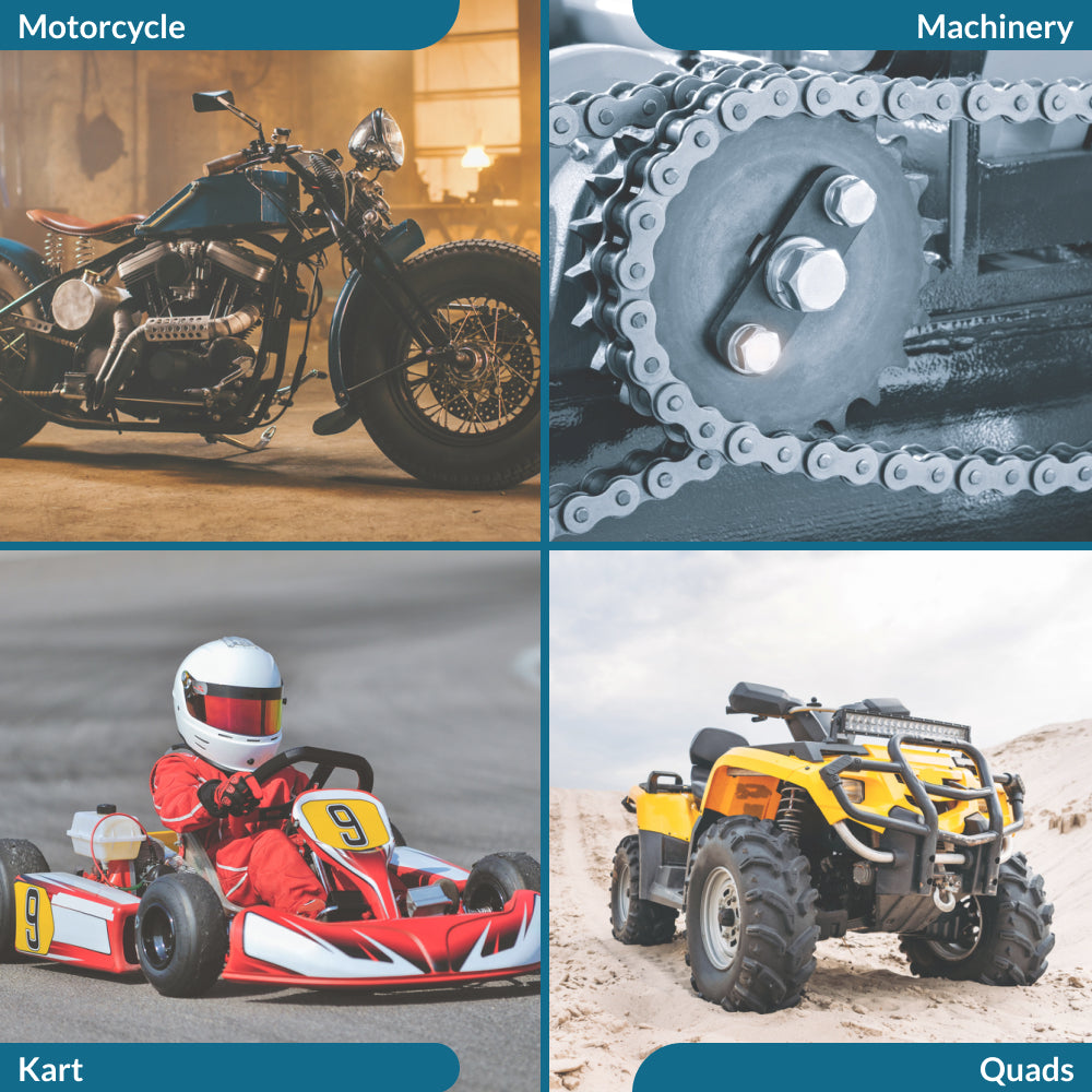 Roller Chain Cutter & Breaker Tool – Fits Sizes #25 to #60