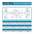 UCFL206-20 Pillow Block Flange Mounted Bearing 1-1/4" Inch Bore