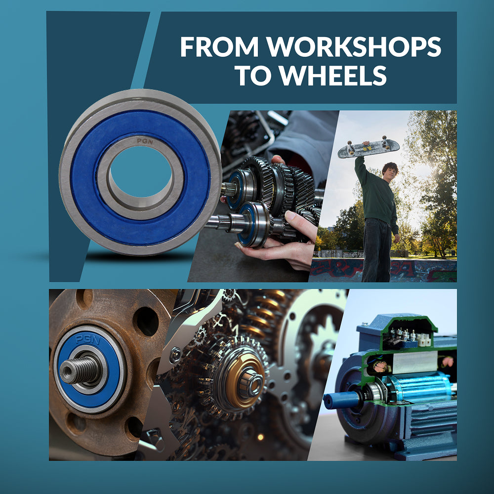 6005-2RS Ball Bearing - C3 Clearance - 25x47x12