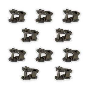 #40 Roller Chain Offset Links - 1/2" Pitch - Half Link (10 Pack)