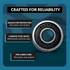 PGN 1602-2RS Bearing - C0 Pre-Lubricated Chrome Steel Sealed Ball Bearing
