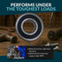 PGN 1635-2RS Bearing - C0 Pre-Lubricated Chrome Steel Sealed Ball Bearing