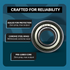 PGN 1623-ZZ Bearing - C0 Pre-Lubricated Chrome Steel Sealed Ball Bearing
