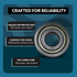 PGN 1638-ZZ Bearing - C0 Pre-Lubricated Chrome Steel Sealed Ball Bearing