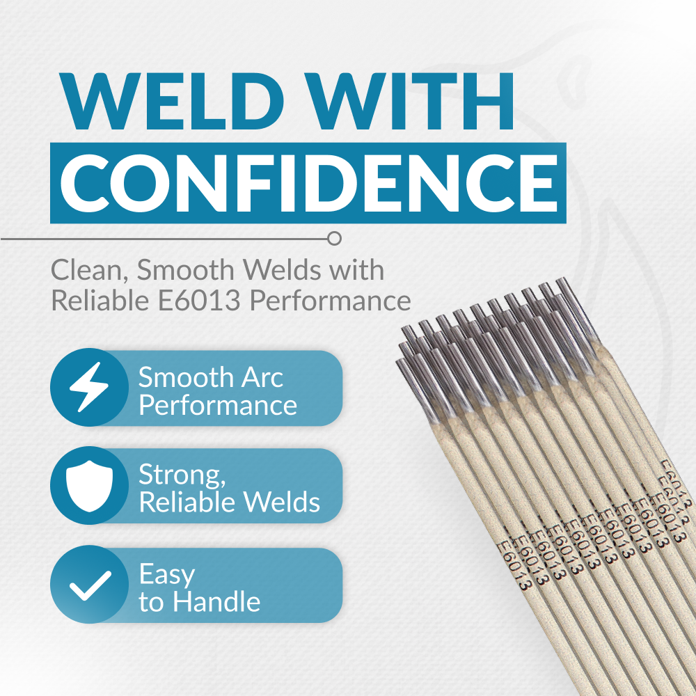 E6013 5/32" 5LB Carbon Steel Welding Rods