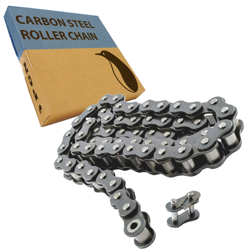 #41 Roller Chain x 3 feet + Free Connecting Link