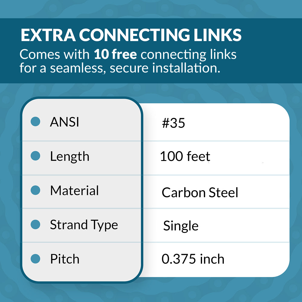 Offset Link - #35 Roller Chain