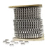 #40 Stainless Steel Roller Chain x 100 Feet + 10 Free Connecting Links