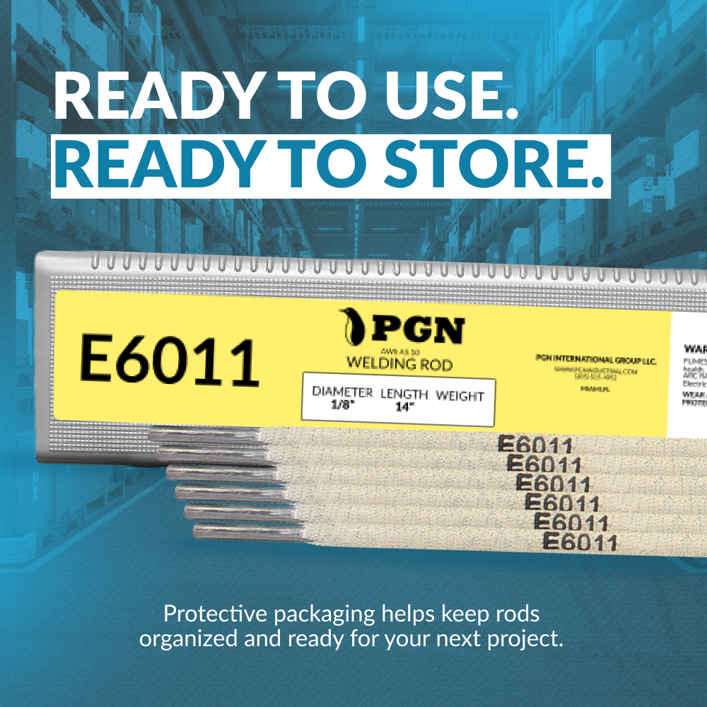 E6011 1/8" 5LB Welding Rods, AC/DC All Position