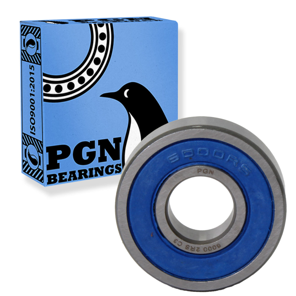 6000-2RS Ball Bearing - C3 Clearance - 10x26x8