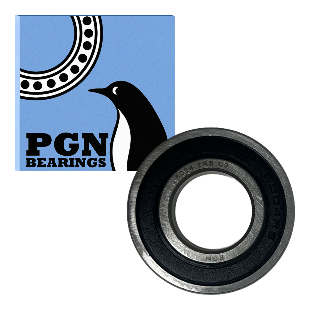 6004-2RS Ball Bearing - C3 Clearance - 20x42x12