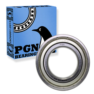 6006-ZZ Bearing - Lubricated Chrome Steel Sealed Ball Bearing - 30x55x13mm Bearings with Metal Shield & High RPM Support