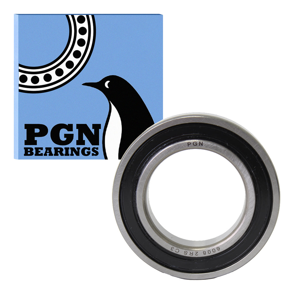 6008-2RS Ball Bearing - C3 Clearance - 40x68x15