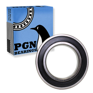 6009-2RS Bearing - Lubricated Chrome Steel Sealed Ball Bearing - 45x75x16mm Bearings with Rubber Seal & High RPM Support
