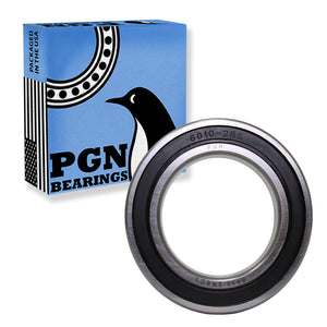 6010-2RS Bearing - Lubricated Chrome Steel Sealed Ball Bearing - 50x80x16mm Bearings with Rubber Seal & High RPM Support