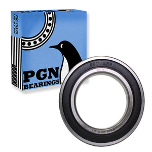 6011-2RS Bearing - Lubricated Chrome Steel Sealed Ball Bearing - 55x90x18mm Bearings with Rubber Seal & High RPM Support
