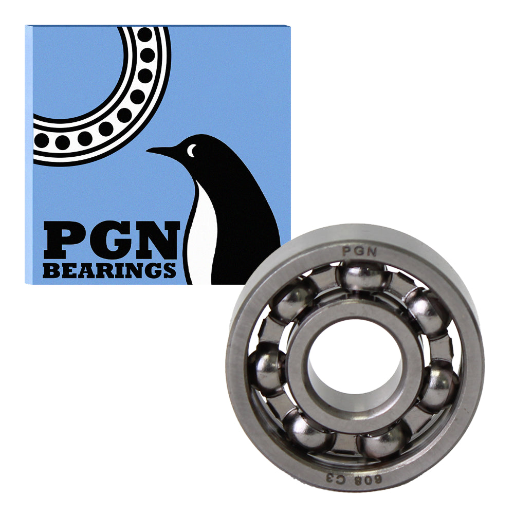 608 Unsealed Ball Bearing - 8x22x7 - PGN Bearings