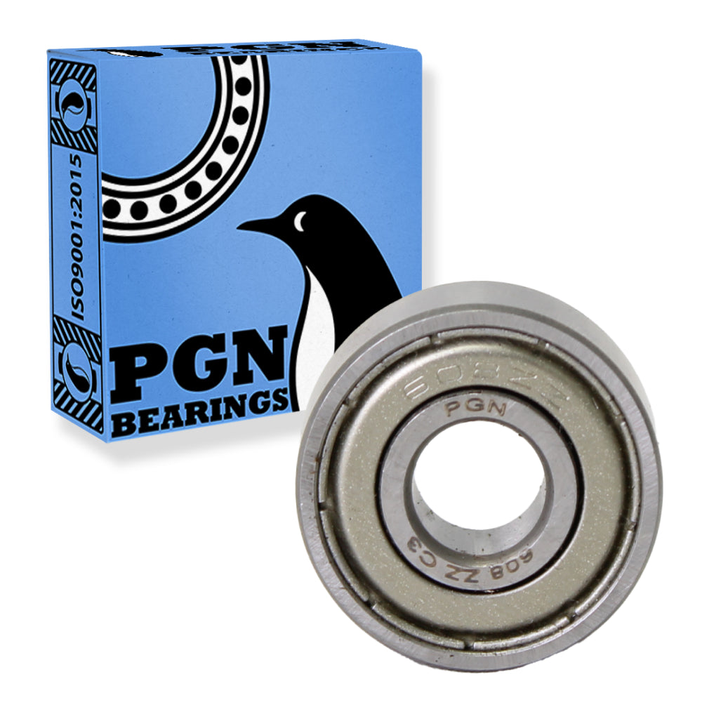 608-ZZ Ball Bearing - C3 Clearance - 8x22x7