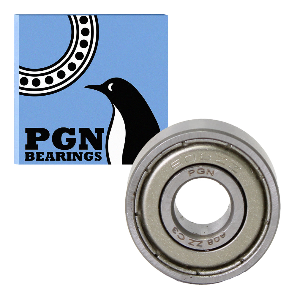 608-ZZ Ball Bearing - C3 Clearance - 8x22x7 – PGN Bearings