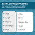 #60SS Stainless Steel Roller Chain - 50 Feet + 5 Free Connecting Links
