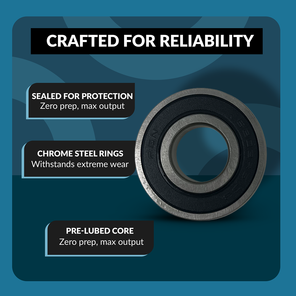 6203-2RS Ball Bearing - C3 Clearance - 17x40x12