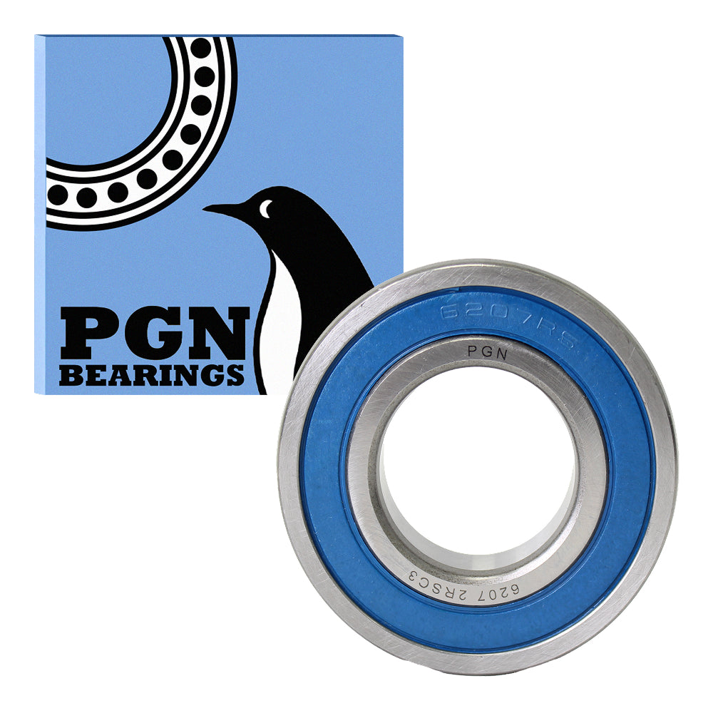 6207-2RS Ball Bearing - C3 Clearance - 35x72x17