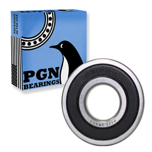 6305-2RS Bearing - Lubricated Chrome Steel Sealed Ball Bearing - 25x62x17mm Bearings with Rubber Seal & High RPM Support
