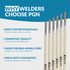 E6011 5/32" 5LB Welding Rods, AC/DC All Position