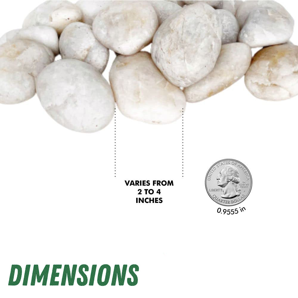 PGN White River Rocks for Plants - 5 Pounds