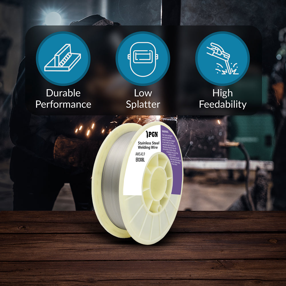 ER308L 0.035" 10lb - Stainless Steel MIG Welding Wire