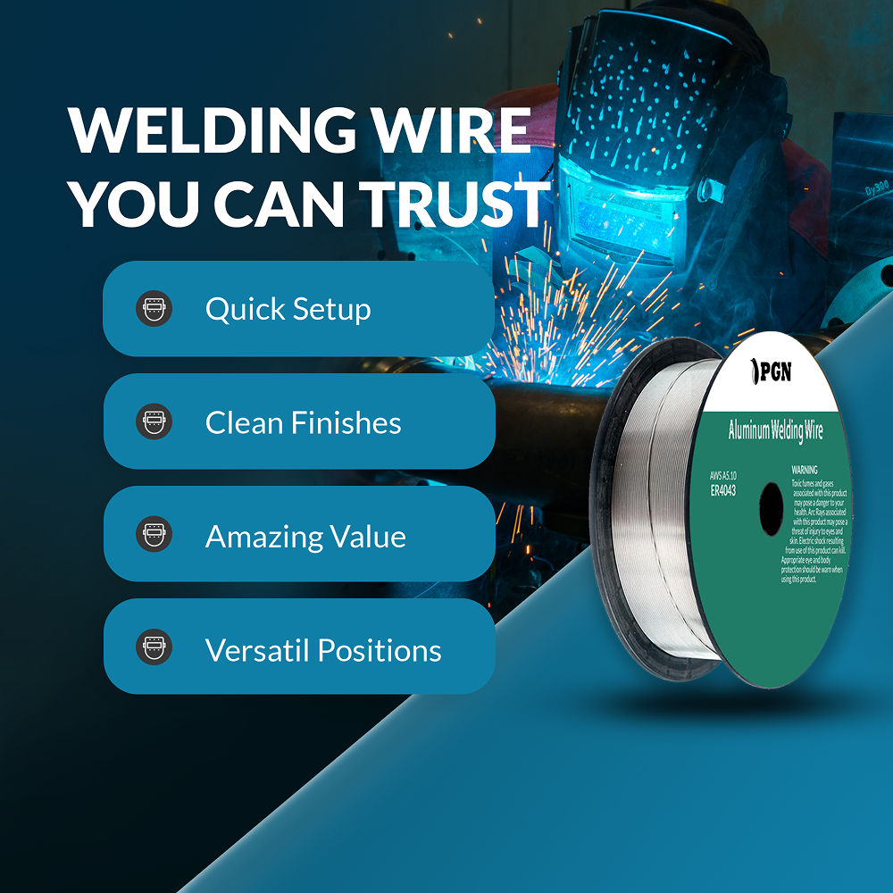 ER4043-0.035" 1lb - Aluminum MIG Welding Wire