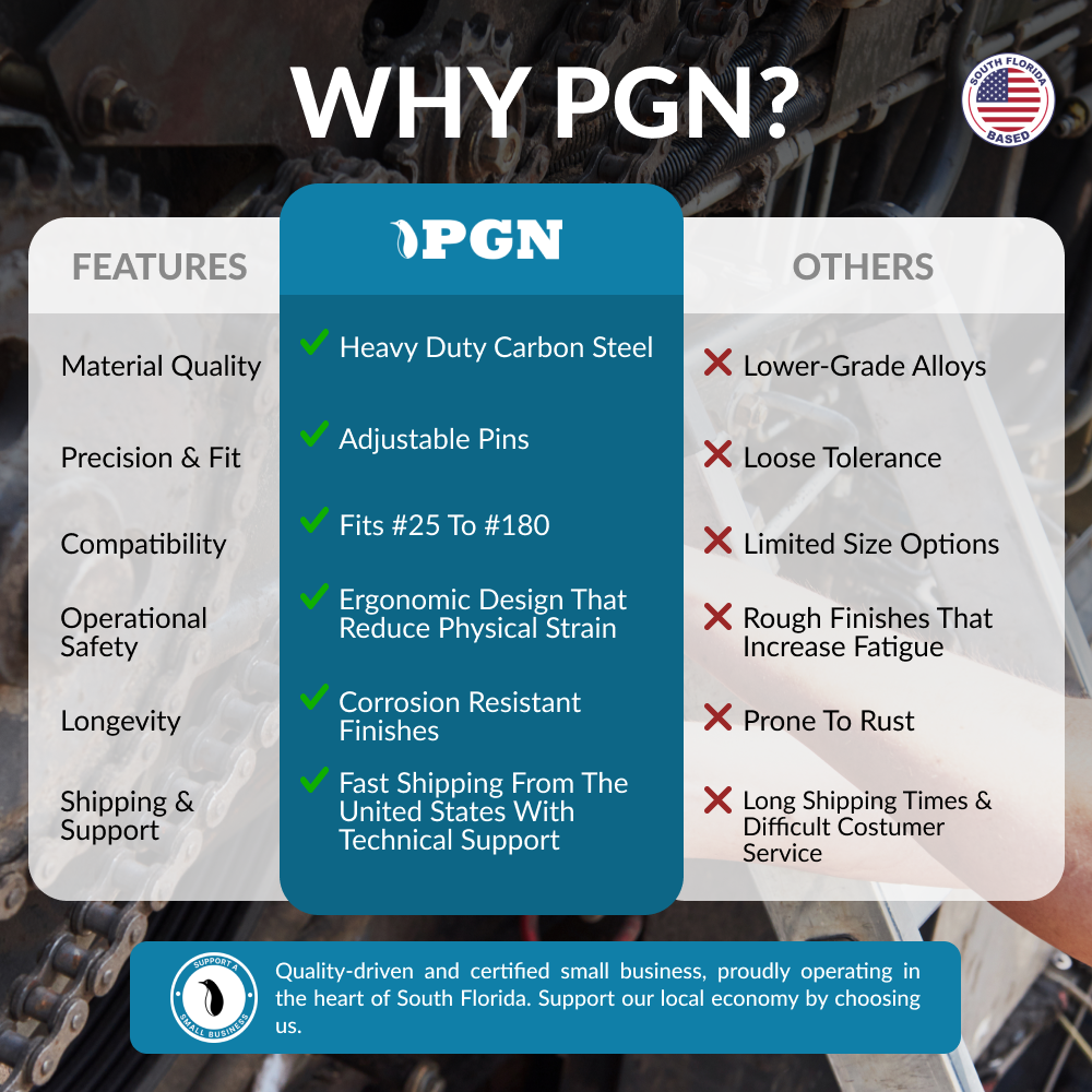 PGN Chain Detacher Tool - Fits Sizes #100 to #180