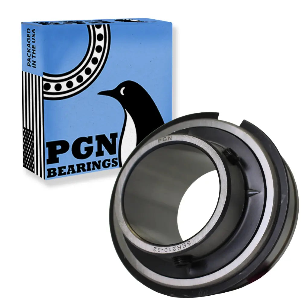 SER210-32 - 2" Bore Insert Ball Bearing with Snap Ring