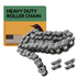 #50H Heavy Duty Roller Chain x 10 feet + 2 Free Connecting Links