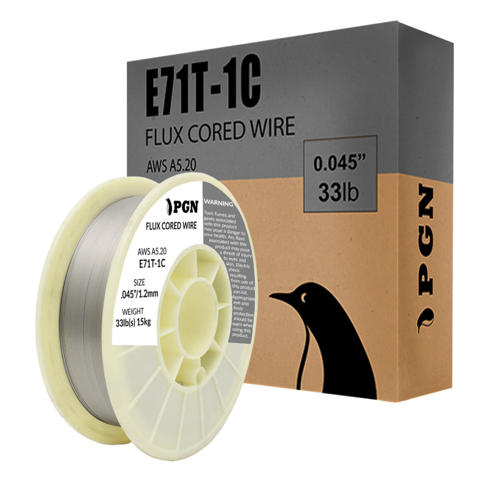 E71T-1C .045" Gas-Shielded Flux Core Welding Wire - 33lbs