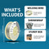 E71T-1C .035" Gas-Shielded Flux Core Welding Wire - 33lbs