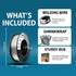 E71T-1C .045" Gas-Shielded Flux Core Welding Wire - 10lbs