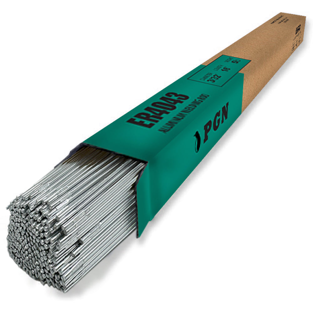ER4043 5-lbs 3/32" x 16" Aluminum Welding Rod - TIG Filler Rod, TIG Ro