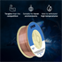New ER70S-6 .035 (0.9 mm) Mild Steel MIG Welding Wire - 33 Lbs Roll