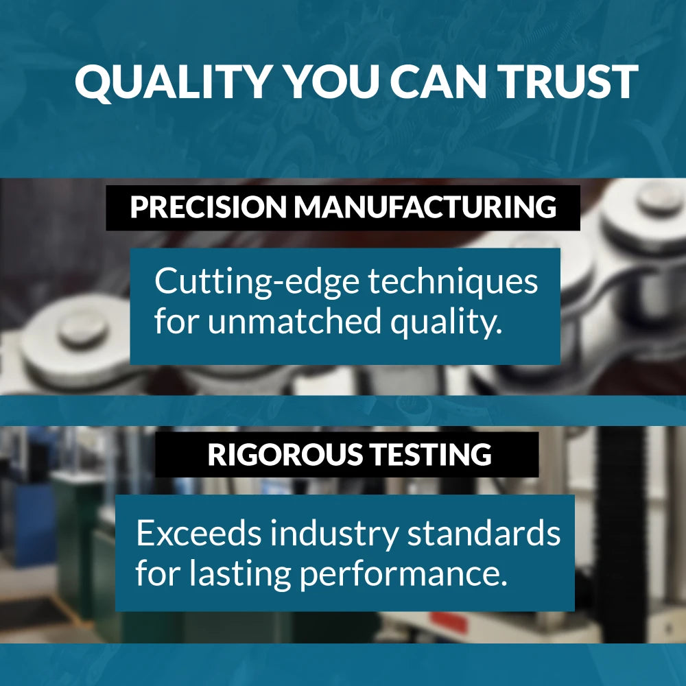 #120 Roller Chain x 10 FEET + 2 Free Connecting Links