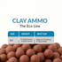 1/2" Inch Biodegradable Clay Slingshot Ammo